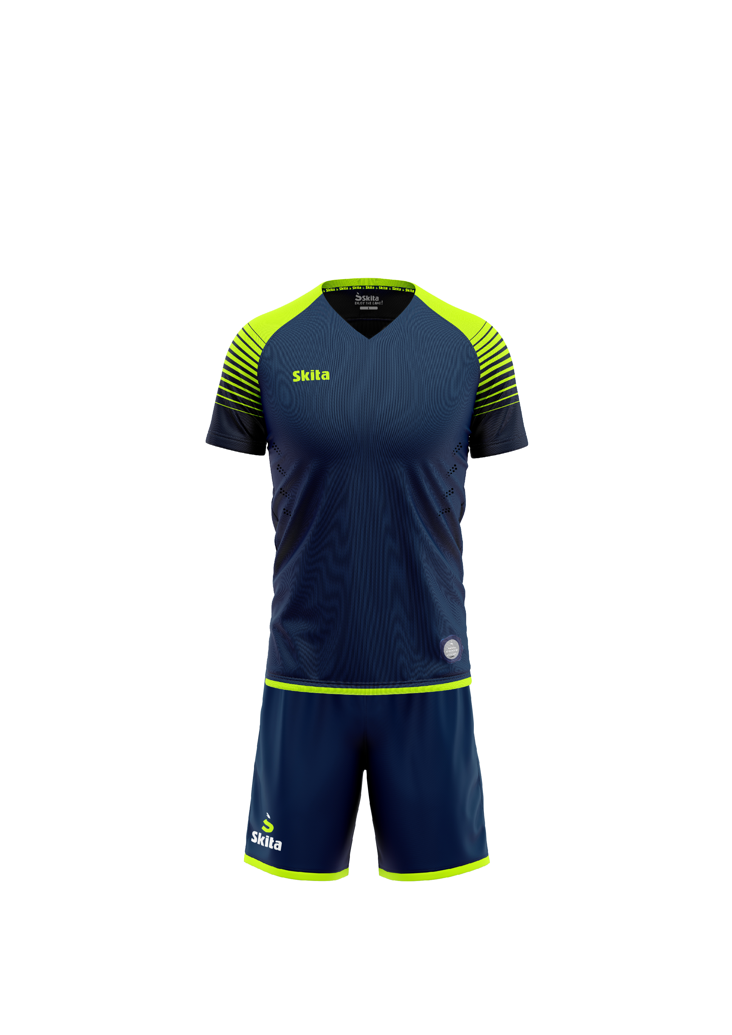  FARO bleu nuit/ jaune fluo